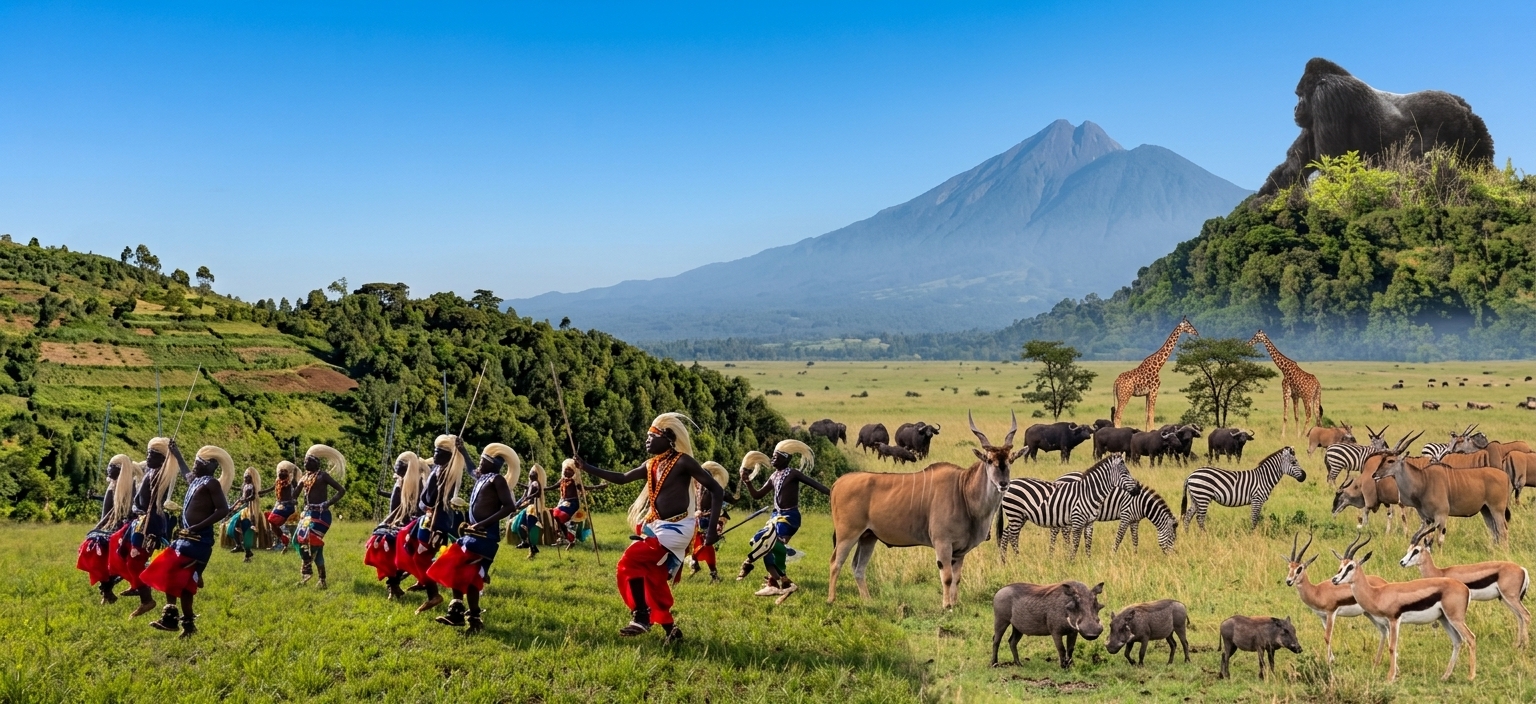 Rwanda Adventure, Nature &amp; Wildlife Safaris
