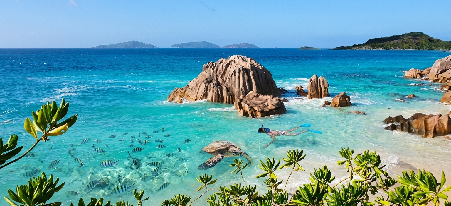 Sainte Anne Marine National Park