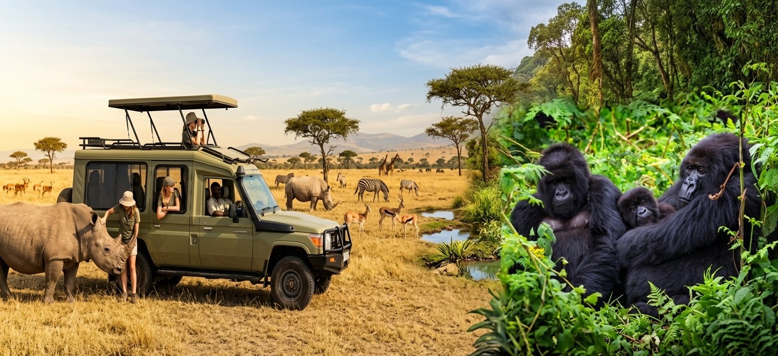 KENYA & UGANDA WILDLIFE & GORILLA SAFARI