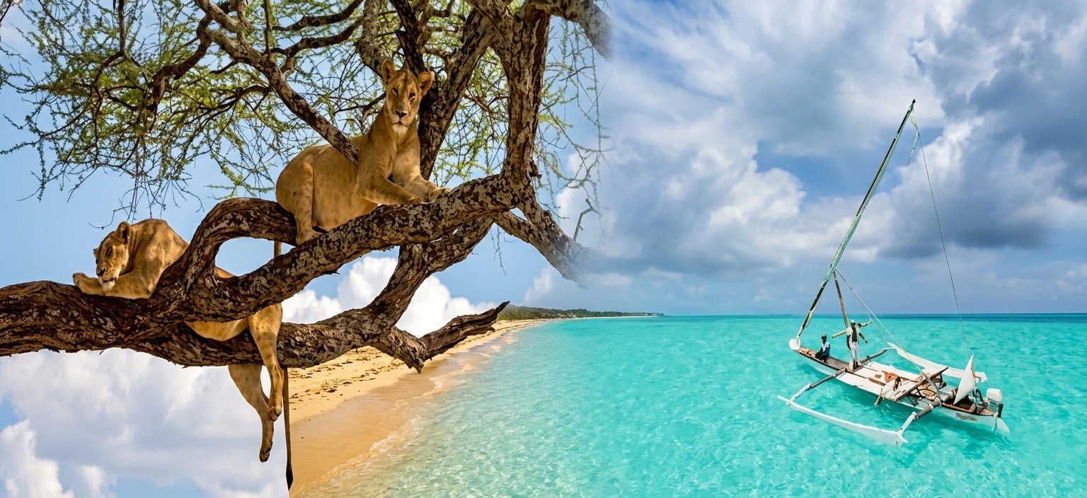 Tanzania Bush & Beach Escape - Tarangire, Lake Manyara, Ngorongoro & Zanzibar